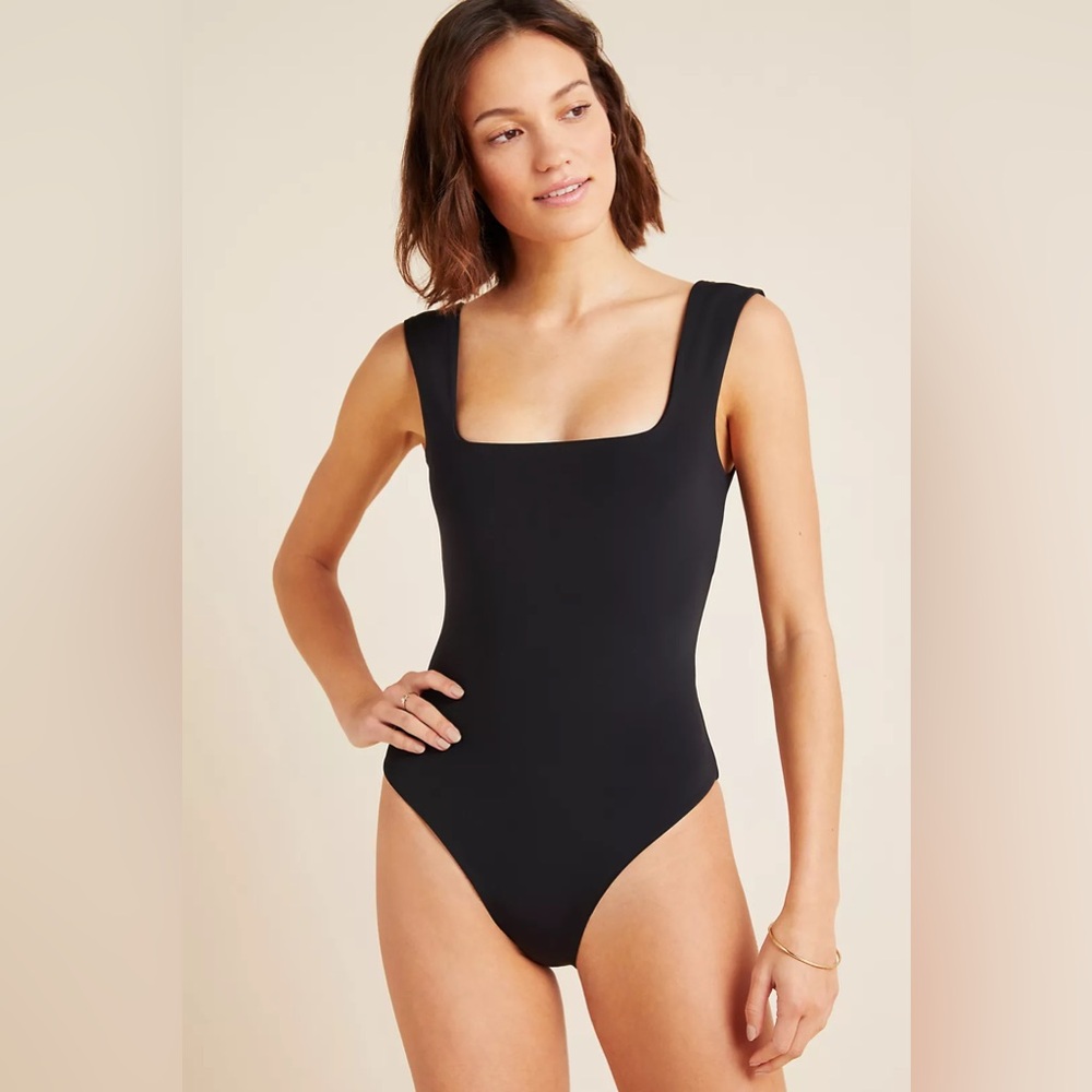 Mara Hoffman Black One Piece Swimsuit